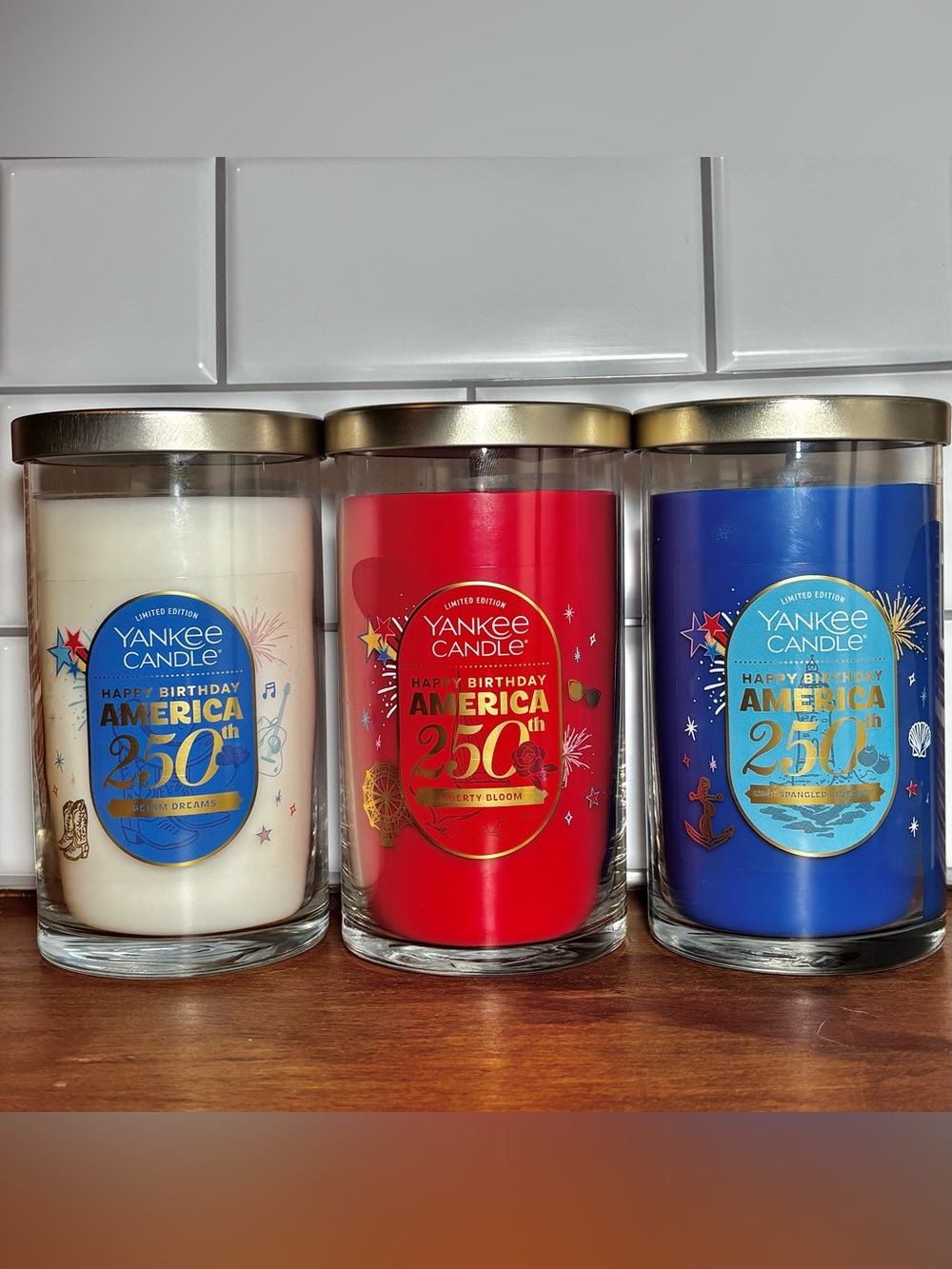 Yankee Candle 🇺🇸 4th of July Trio!